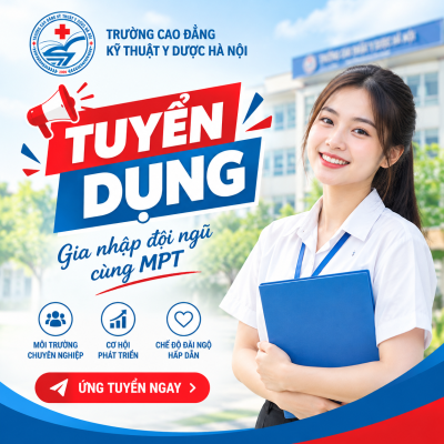 Tin tuyển dụng CĐ Kỹ thuật Y dược Hà Nội